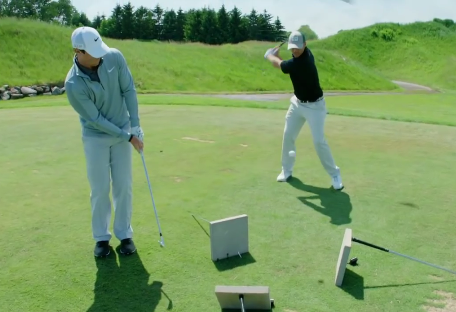 Rory McIlroy Golf Trick Shots