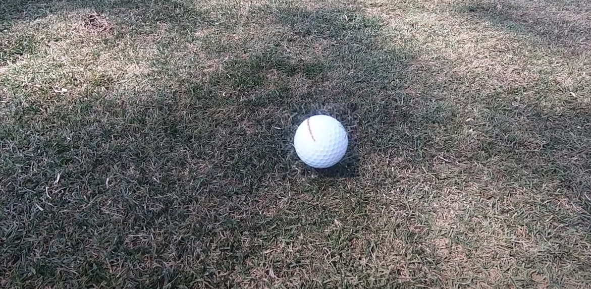 Using the line on the golf ball for more than putting